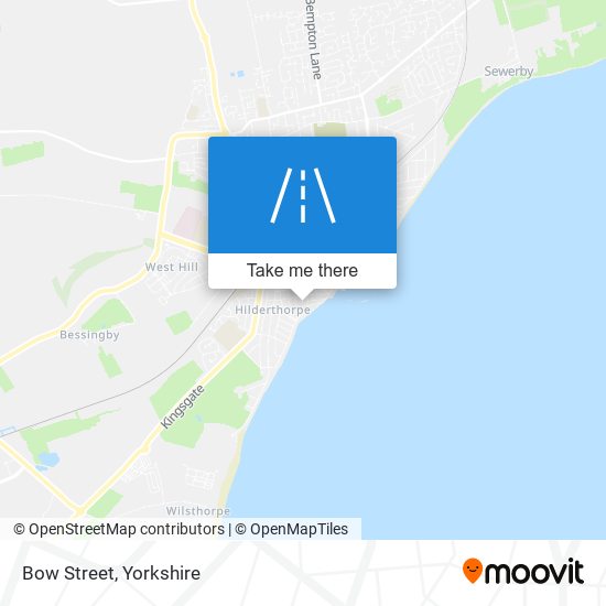 Bow Street map