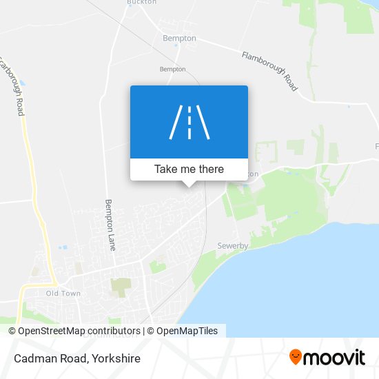 Cadman Road map