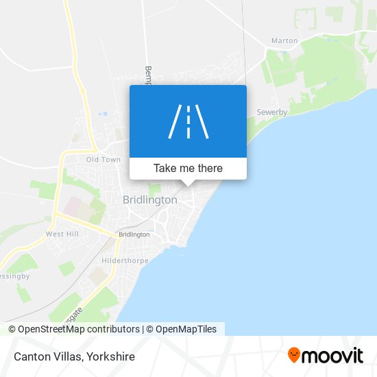Canton Villas map