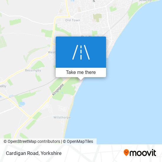 Cardigan Road map