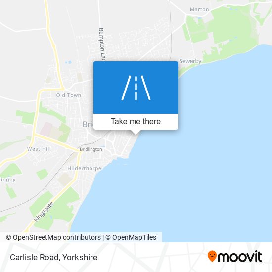 Carlisle Road map