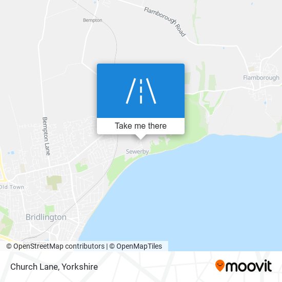 Church Lane map