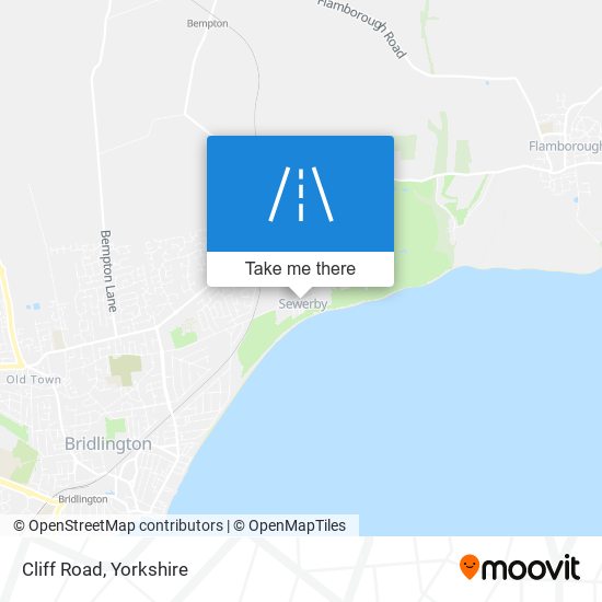 Cliff Road map