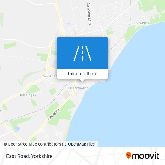 East Road map