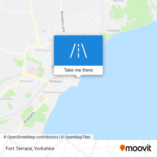 Fort Terrace map