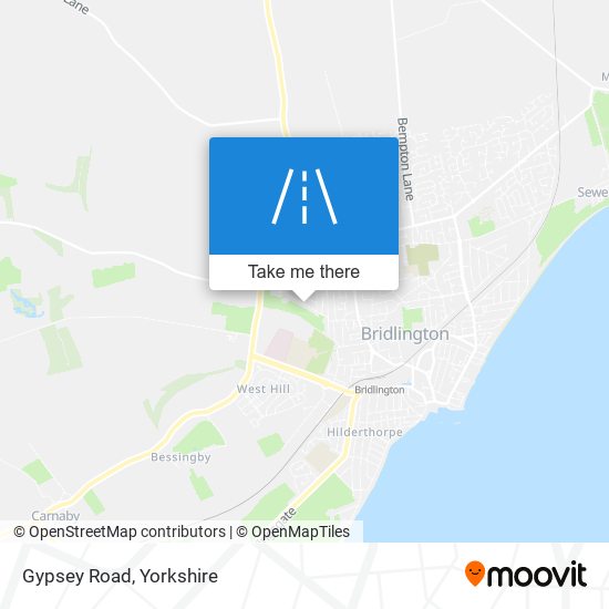 Gypsey Road map