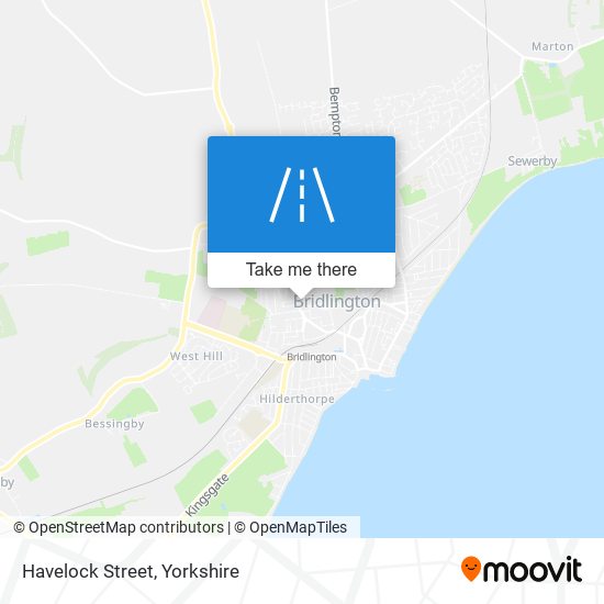 Havelock Street map