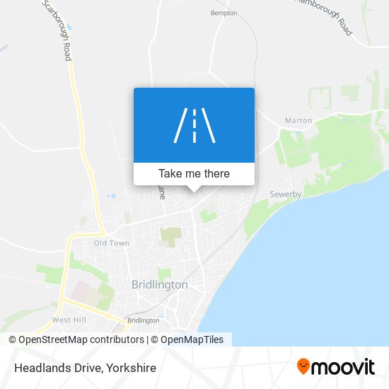 Headlands Drive map