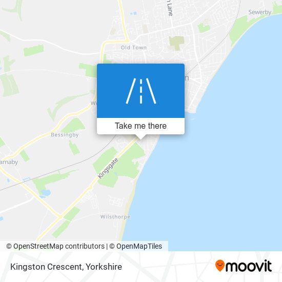 Kingston Crescent map