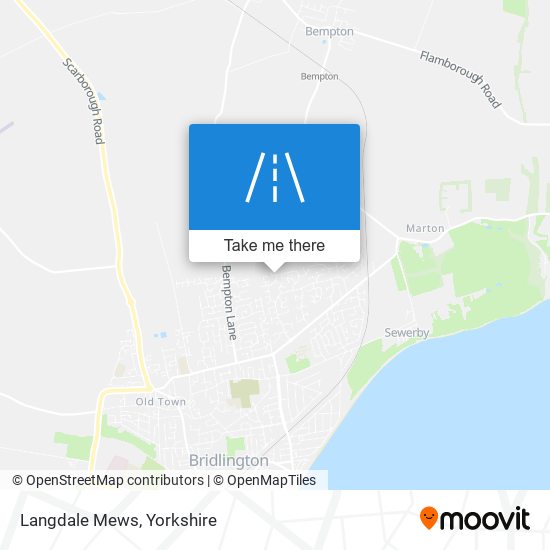 Langdale Mews map
