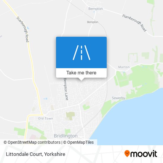 Littondale Court map
