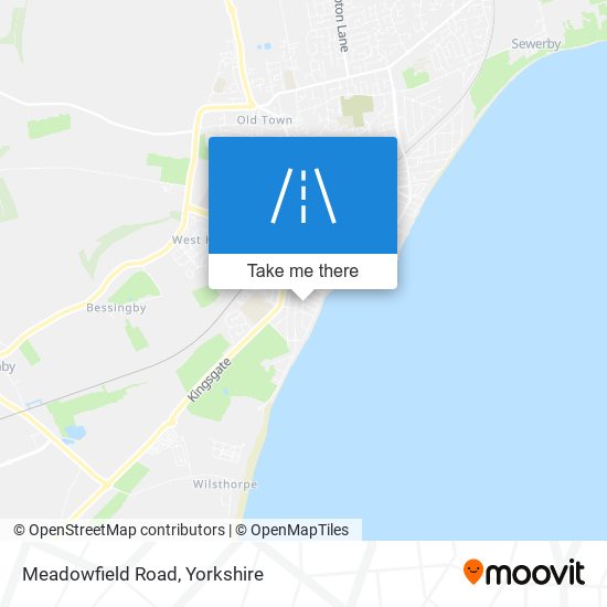 Meadowfield Road map