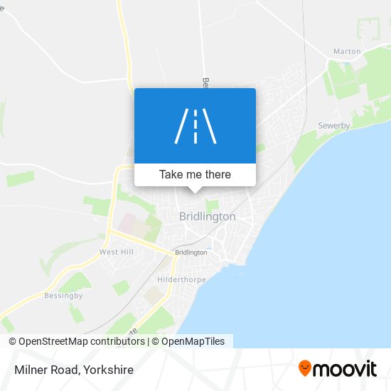Milner Road map