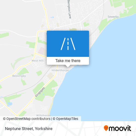 Neptune Street map