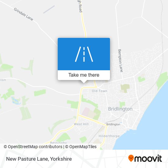 New Pasture Lane map