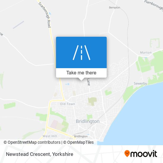 Newstead Crescent map