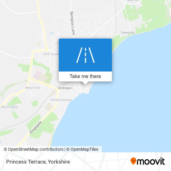 Princess Terrace map