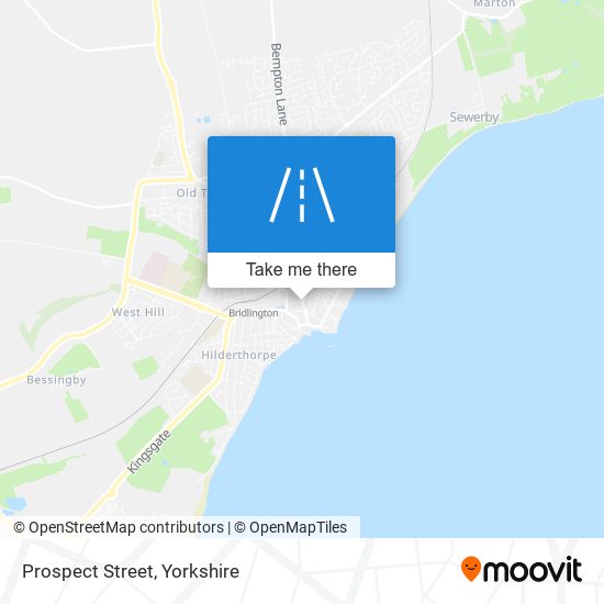 Prospect Street map