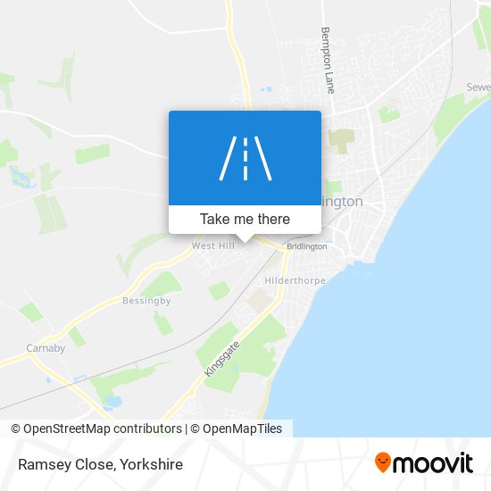 Ramsey Close map