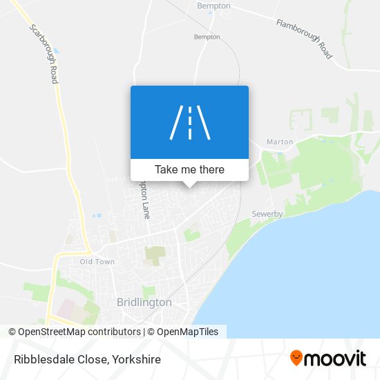 Ribblesdale Close map