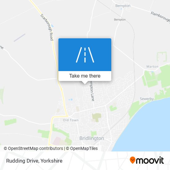 Rudding Drive map