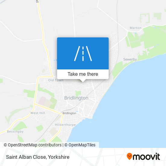 Saint Alban Close map