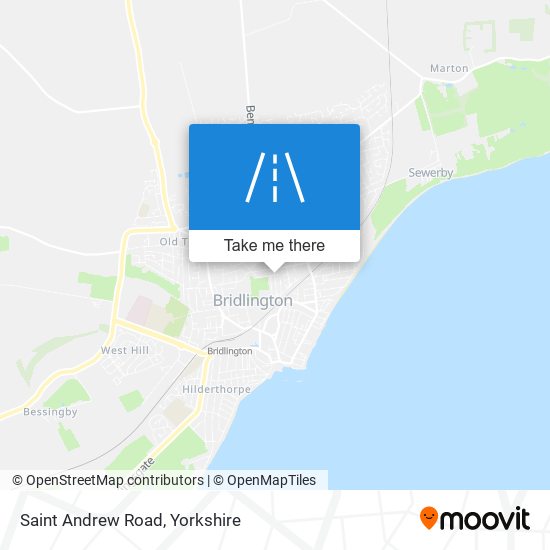 Saint Andrew Road map