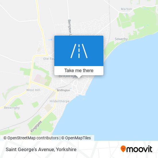 Saint George's Avenue map