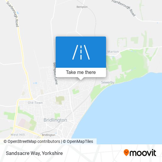 Sandsacre Way map