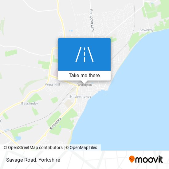 Savage Road map
