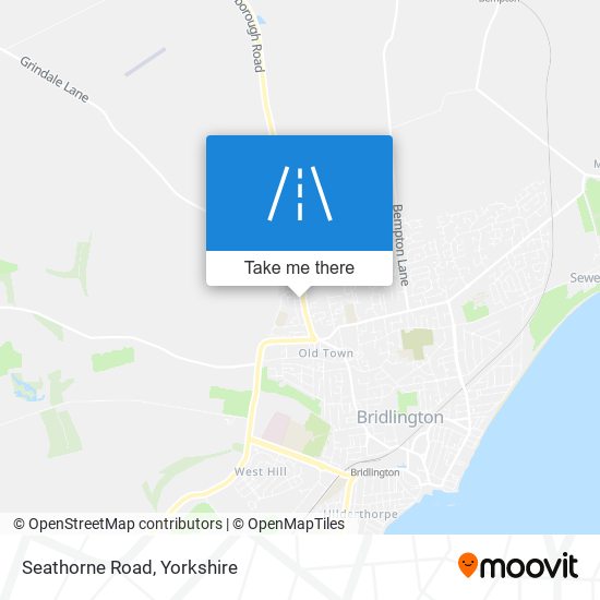 Seathorne Road map