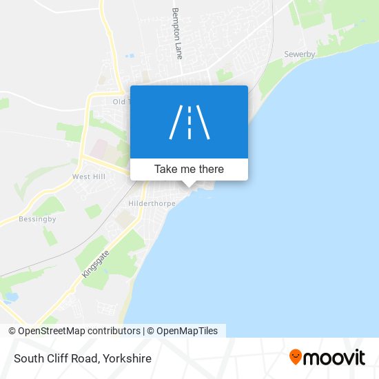 South Cliff Road map