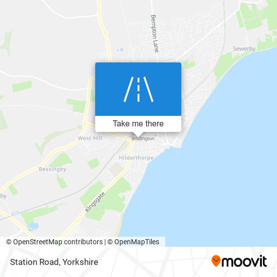 Station Road map