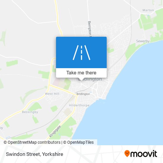 Swindon Street map