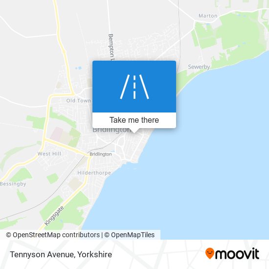 Tennyson Avenue map