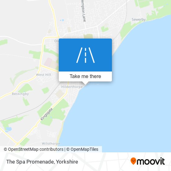 The Spa Promenade map