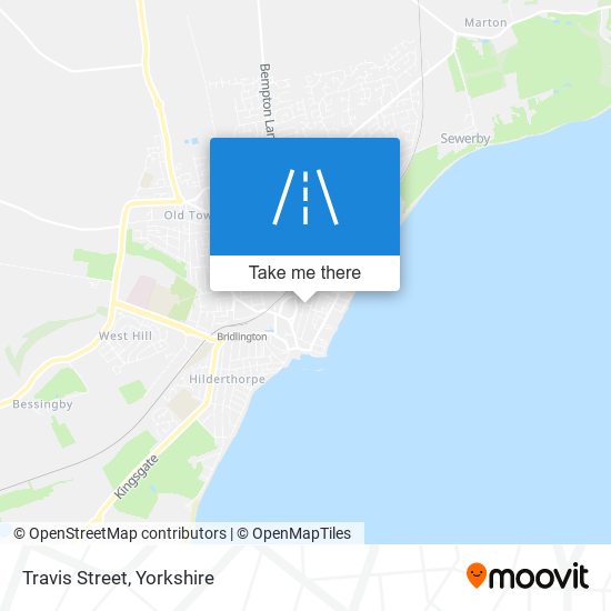 Travis Street map