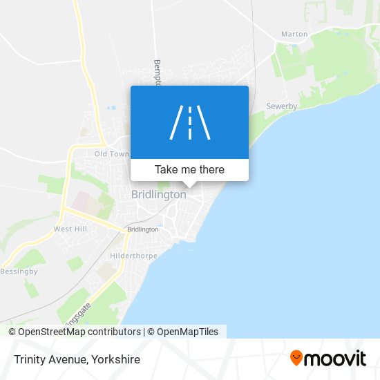 Trinity Avenue map