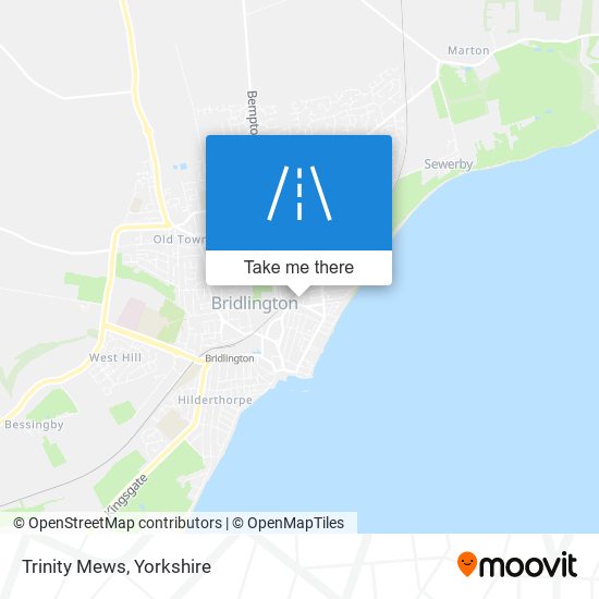 Trinity Mews map