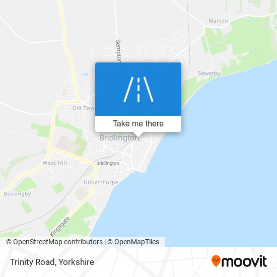 Trinity Road map