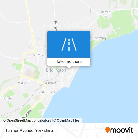 Turmer Avenue map