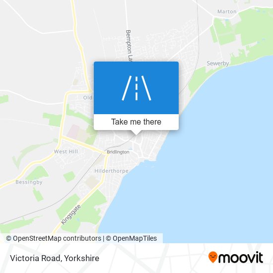 Victoria Road map