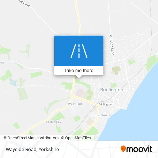 Wayside Road map