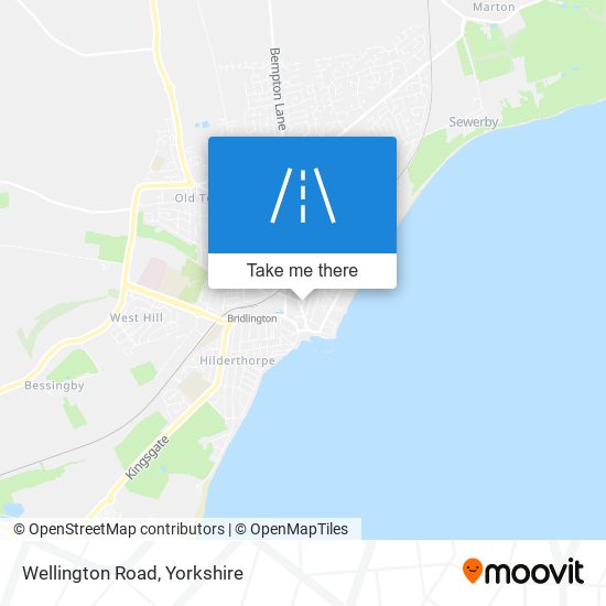 Wellington Road map