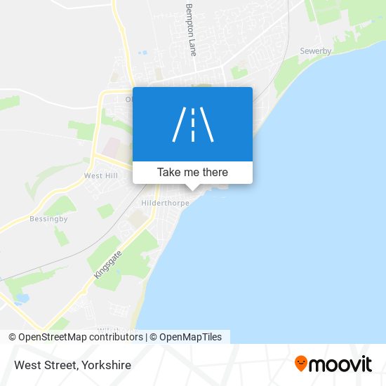 West Street map