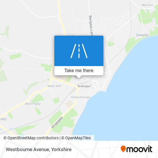 Westbourne Avenue map