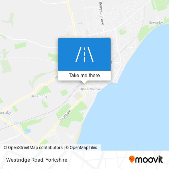 Westridge Road map