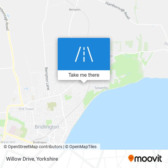 Willow Drive map