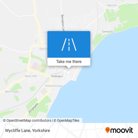 Wycliffe Lane map