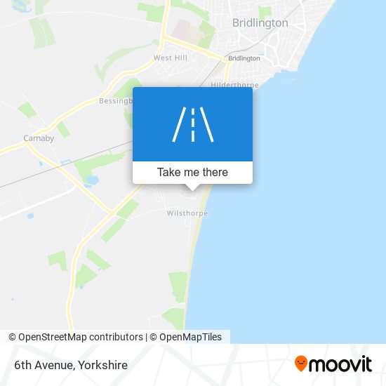 6th Avenue map